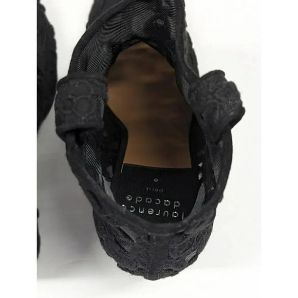 Laurence Dacade Women's Black Pete Mesh Crochet Ankle Boots Size 36 (MSRP $760) - Picture 7 of 12